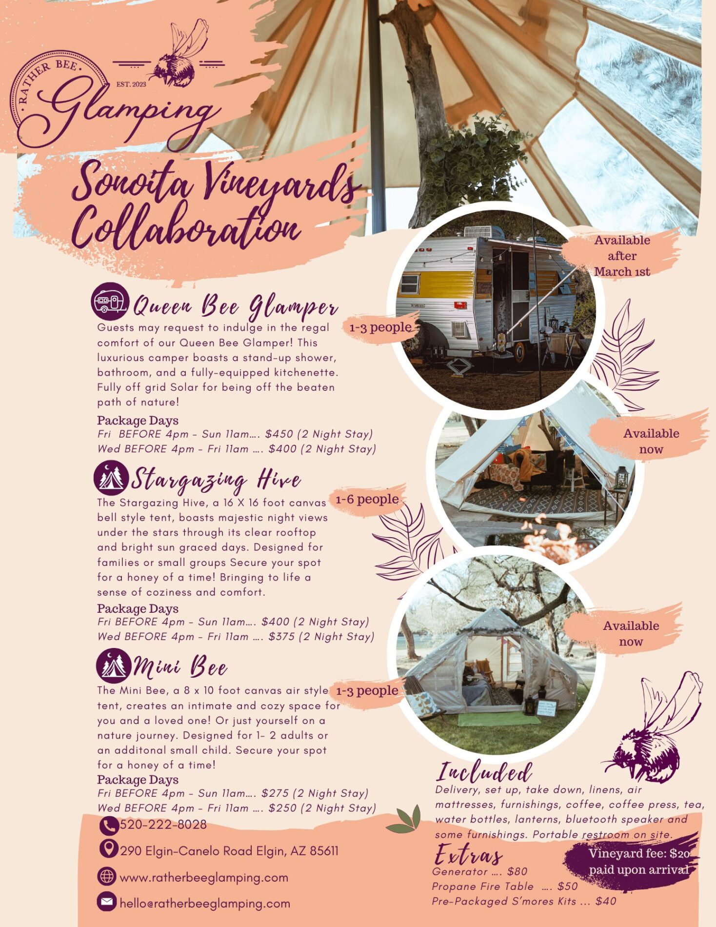 Sonoita Vineyards wedding venue in Elgin