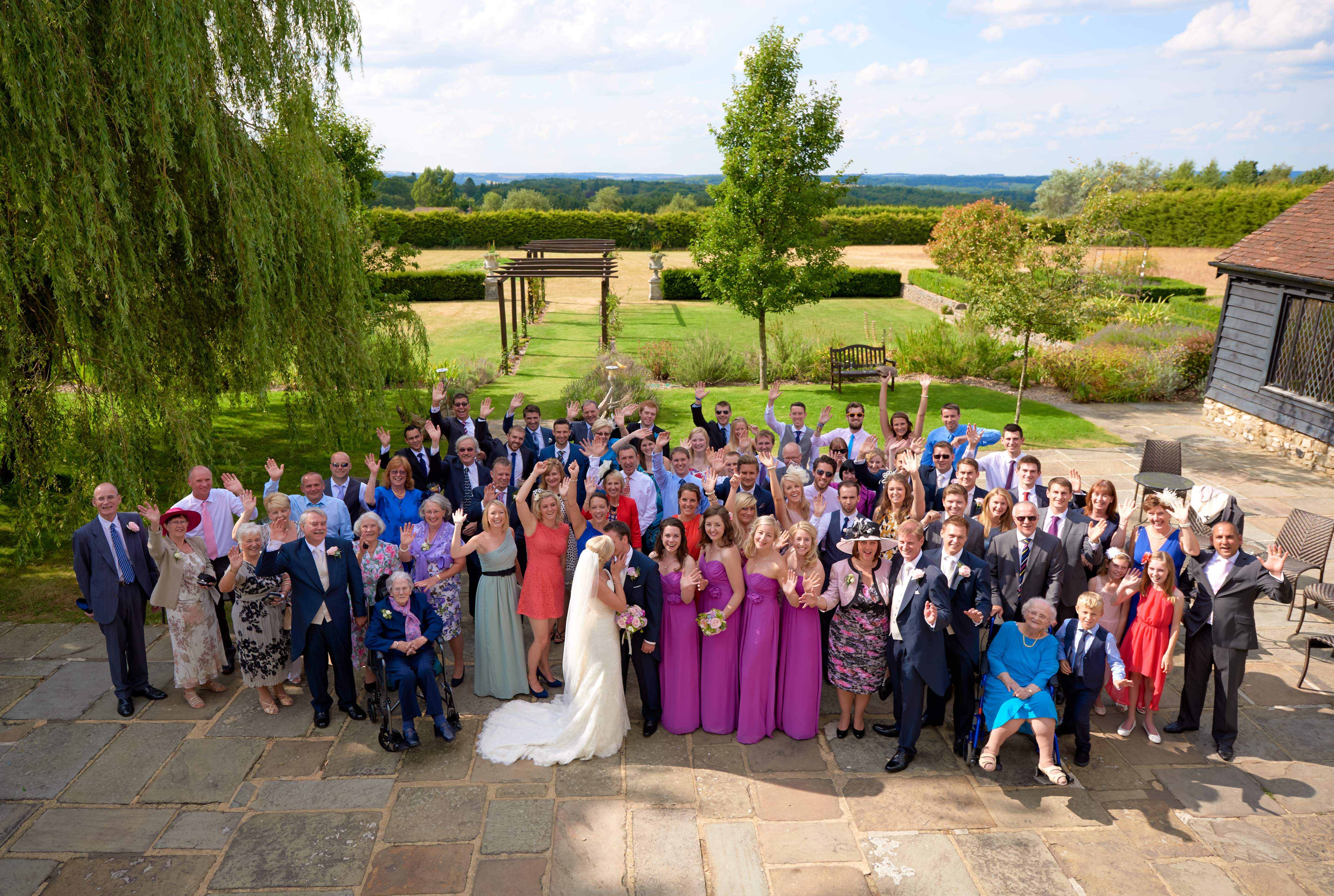 Cain Manor wedding venue in Churt
