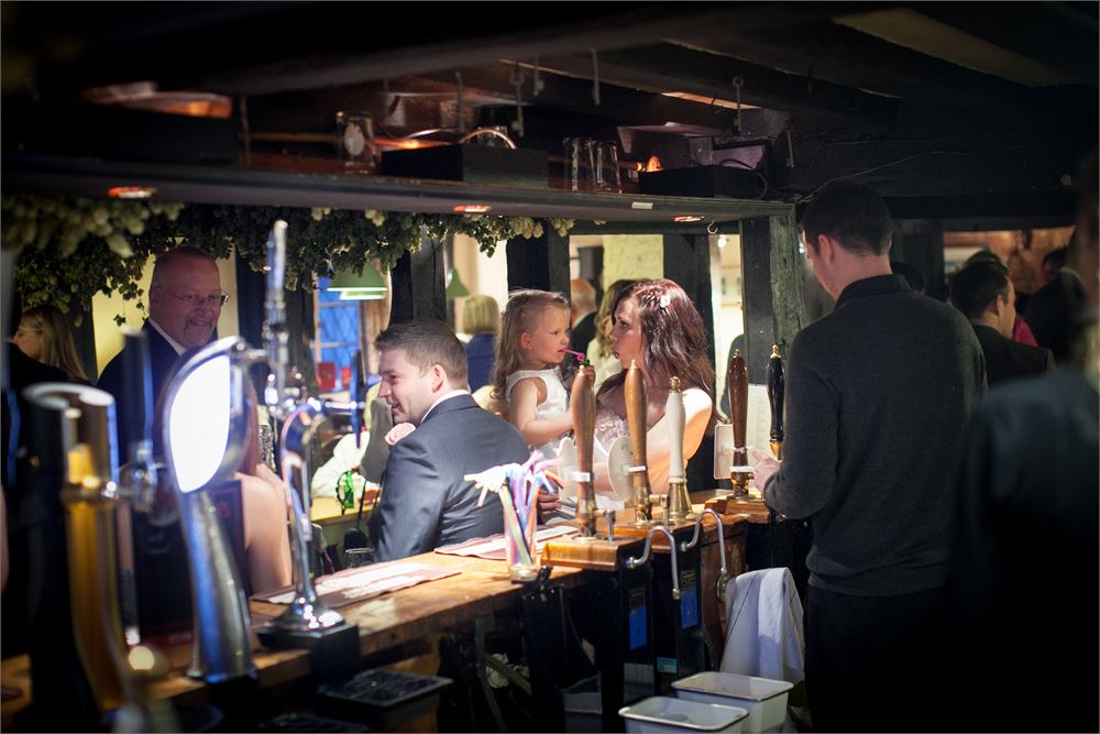 The Plough and Barn at Leigh wedding venue in Hildenborough