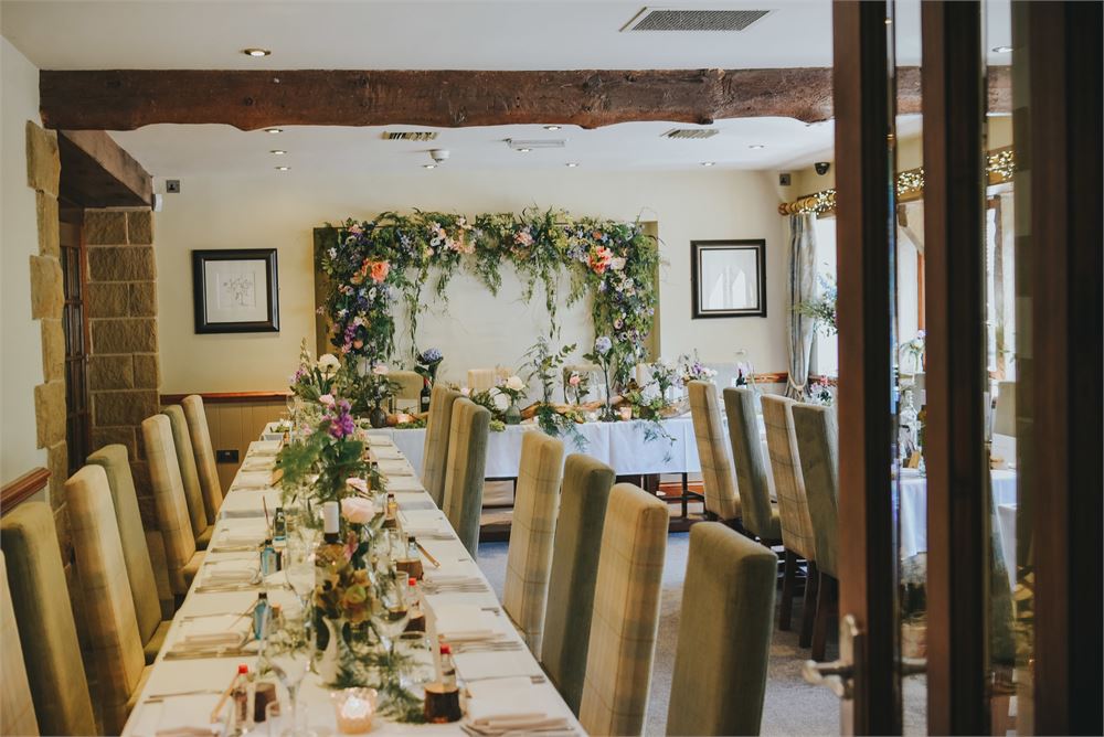The Woodman Inn & Thunderbridge Gardens wedding venue in Thunder Bridge