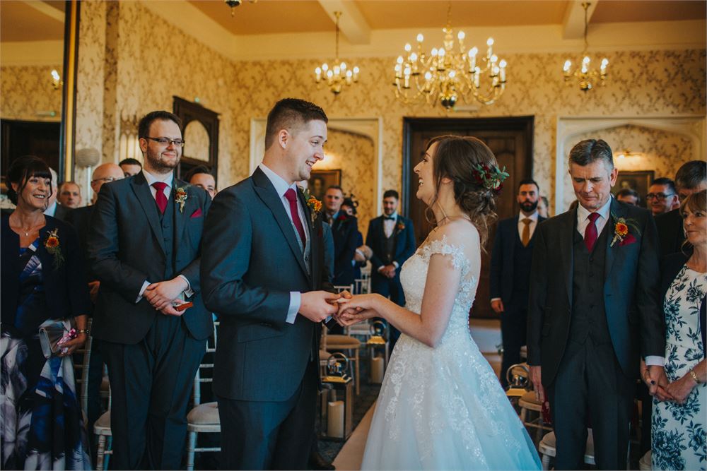 Rowton Castle wedding venue in Halfway House
