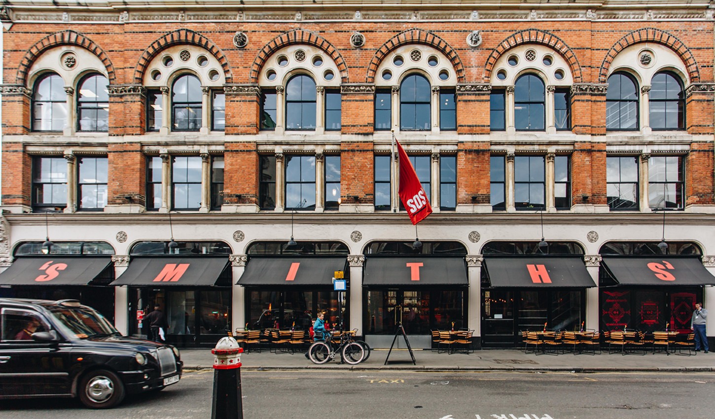 'SMITHS' of Smithfield wedding venue in Farringdon
