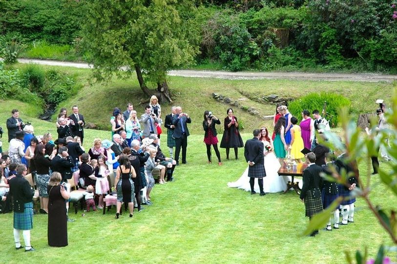 Lunga House wedding venue in Craobh Haven