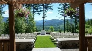 Anderson Lodge wedding venue in Ariel