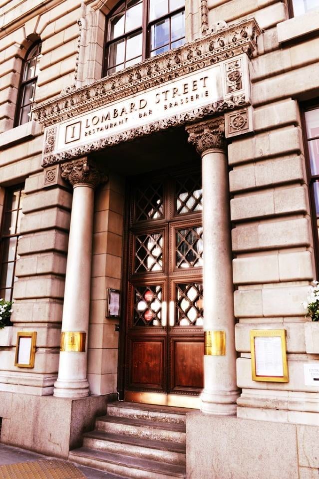 1 Lombard Street Restaurant Bar wedding venue in London