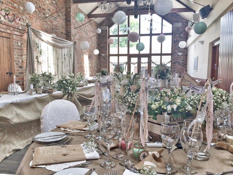 Hall Farm Hotel and Restaurant wedding venue in Ashby cum Fenby