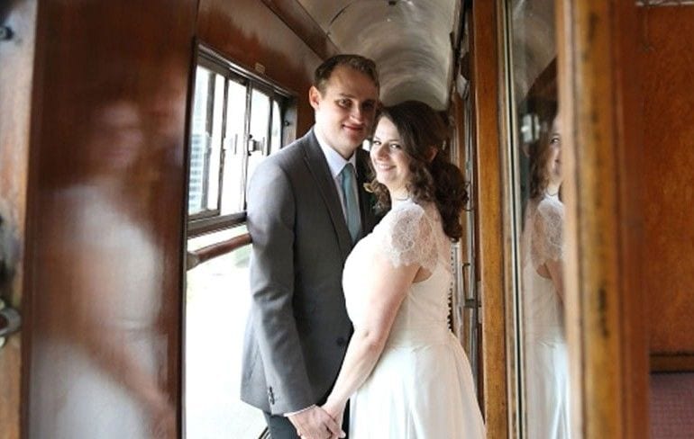 East Anglian Railway Museum wedding venue in Colchester