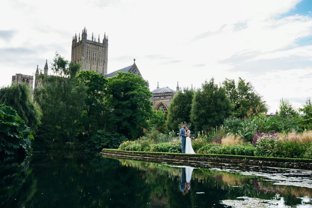 Bishop's Palace wedding venue in Wells