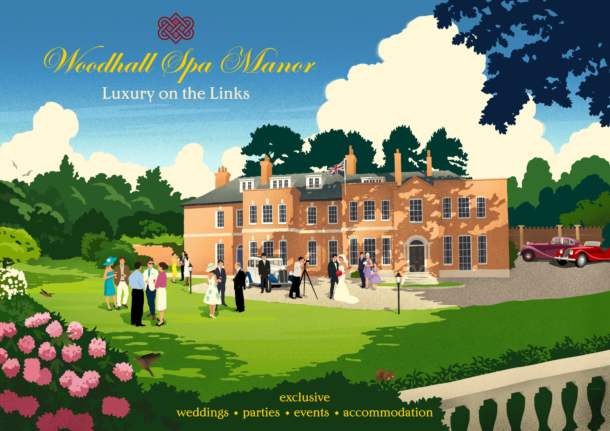 Woodhall Spa Manor — wedding venue in Woodhall Spa