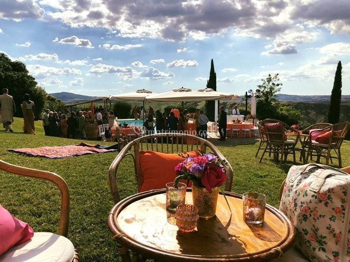 Borgo di Castelvecchio wedding venue in Radicofani