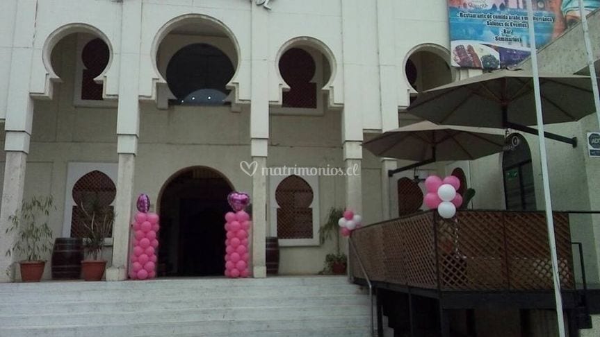 Club Unión Árabe wedding venue in Quillota
