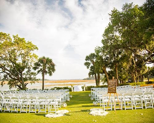 Callawassie Island Club wedding venue in Okatie
