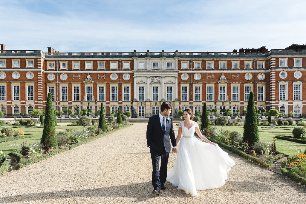 Hampton Court Palace wedding venue in East Molesey
