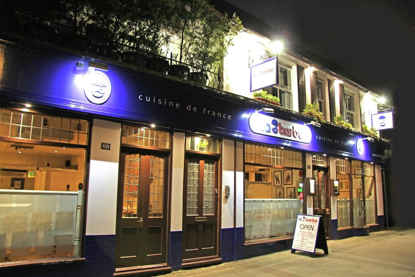 La Barbe French restaurant wedding venue in Reigate