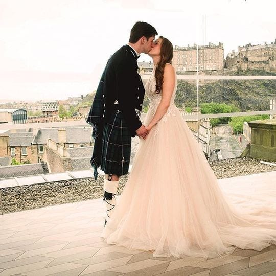 DoubleTree by Hilton Hotel Edinburgh City Centre wedding venue in Edinburgh