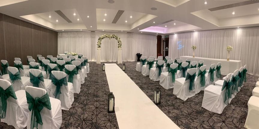 Crowne Plaza London Kingston wedding venue in Surbiton