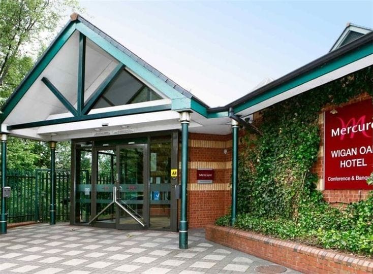 Mercure Wigan Oak Hotel wedding venue in Wigan