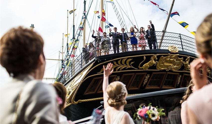 Brunel's SS Great Britain wedding venue in Bristol