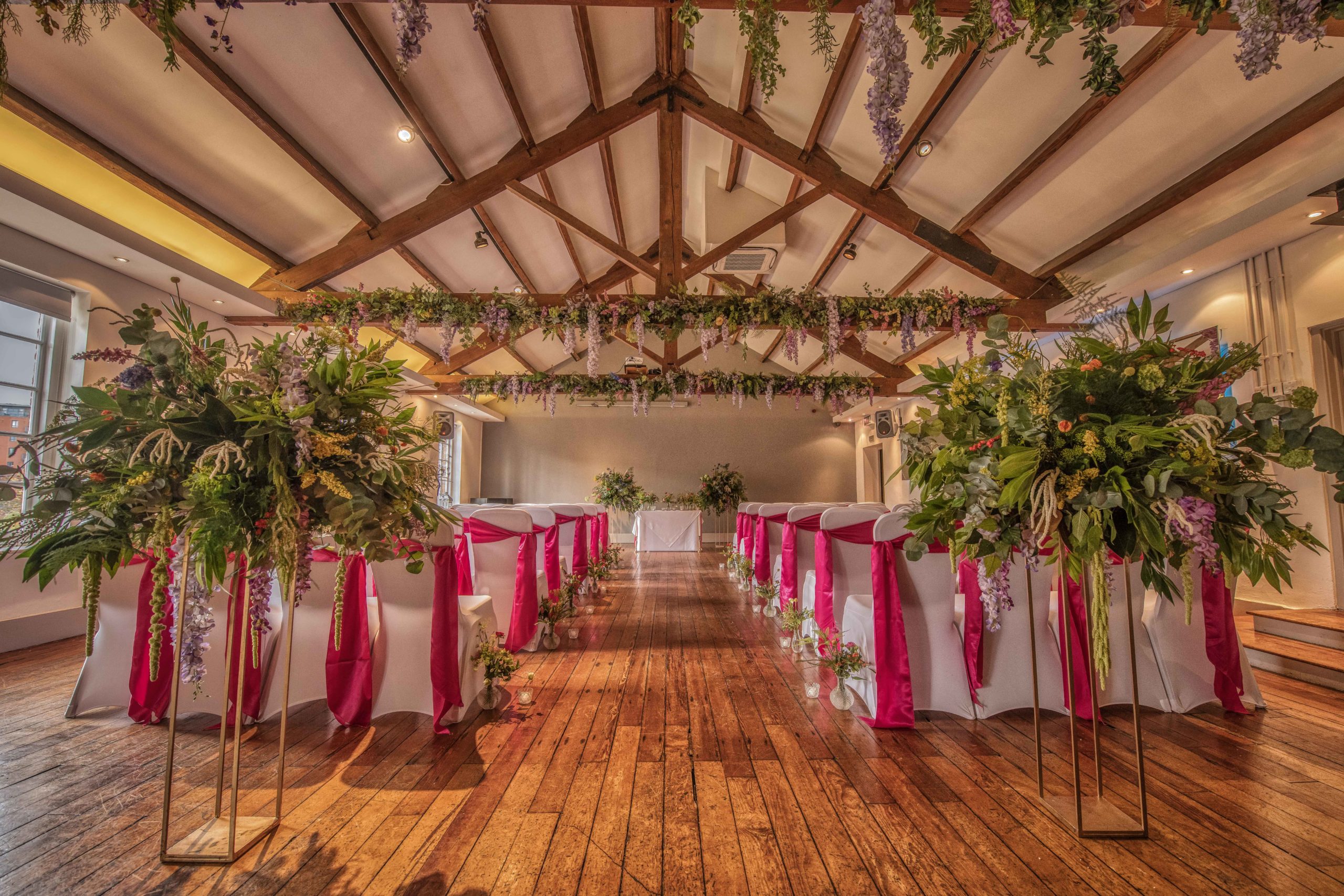 The Castlefield Rooms wedding venue in Manchester