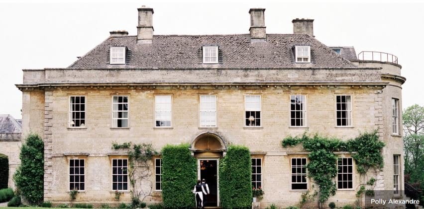 Babington House wedding venue in Frome
