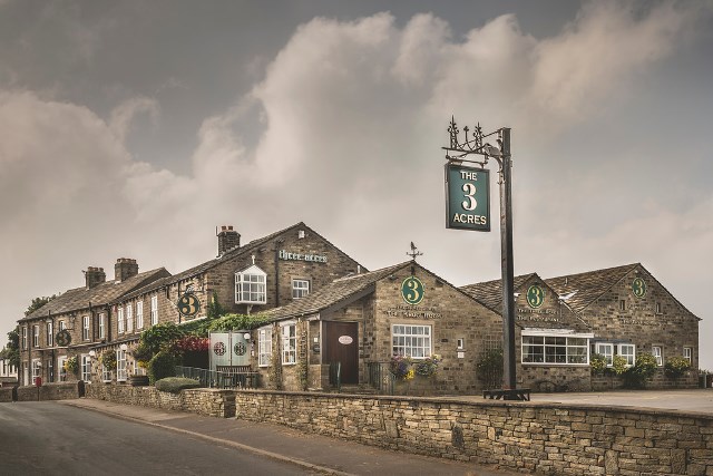 The Three Acres Inn and Restaurant wedding venue in Huddersfield