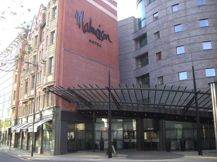 Malmaison Hotel Manchester wedding venue in Manchester