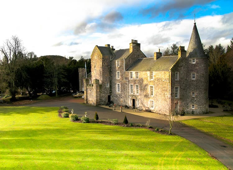 Fernie Castle wedding venue in Cupar