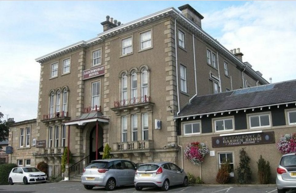 Laichmoray Hotel wedding venue in Elgin