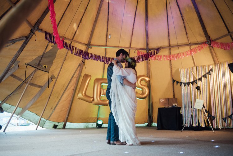 Yurtcamp wedding venue in Liverton