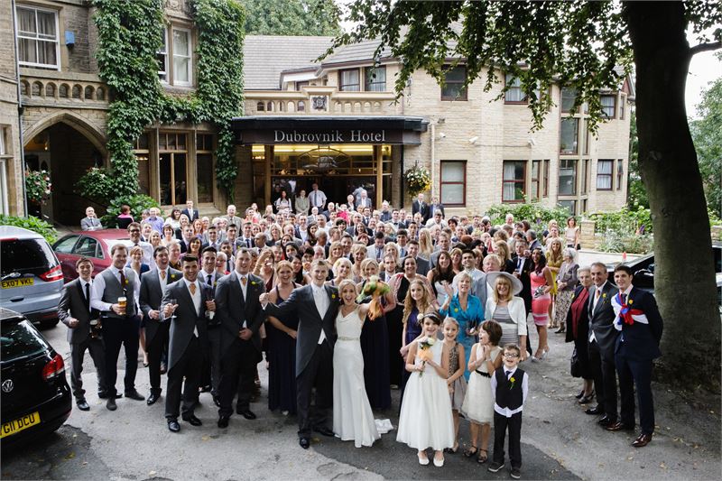 The Dubrovnik Hotel wedding venue in Bradford