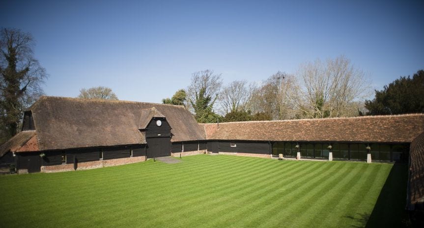 Lains Barn wedding venue in Wantage