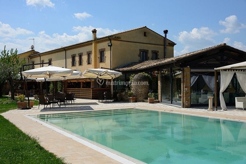 Agriturismo Campo Antico wedding venue in Orte