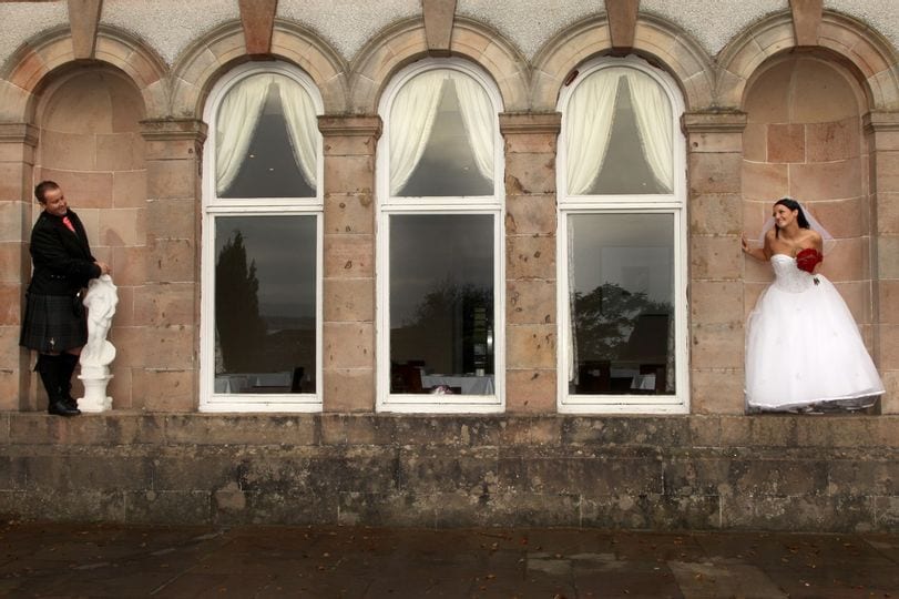 Rosslea Hall Hotel wedding venue in Rhu