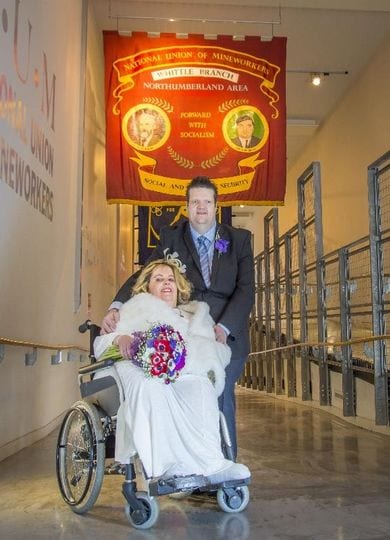 Woodhorn Museum wedding venue in Ashington
