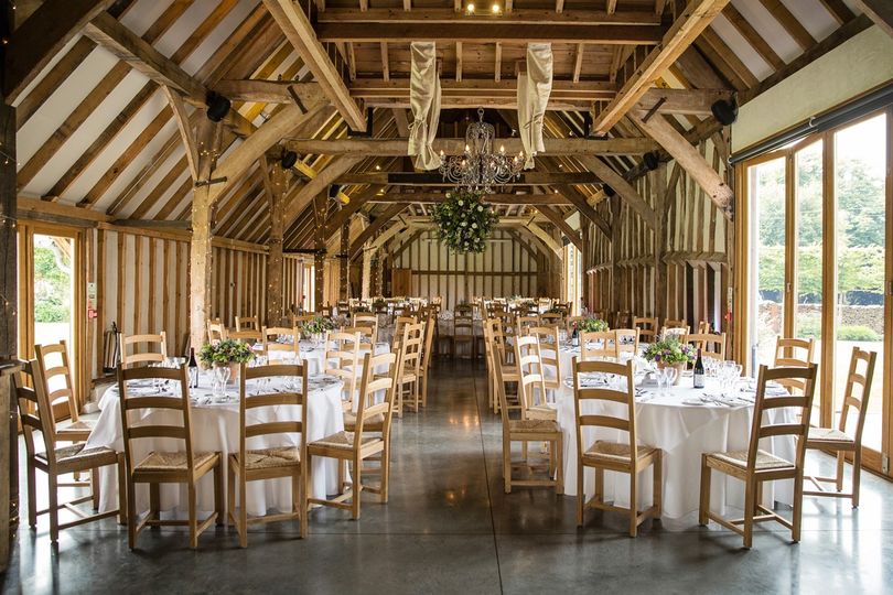 Southend Barns wedding venue in Donnington