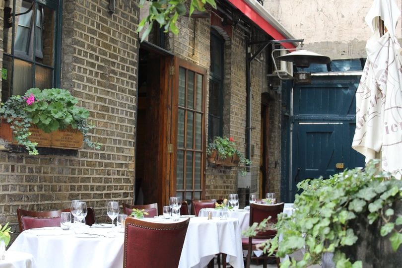 Bleeding Heart Restaurants wedding venue in London