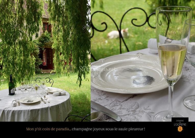 Domaine de l'Ocrerie wedding venue in Pourrain