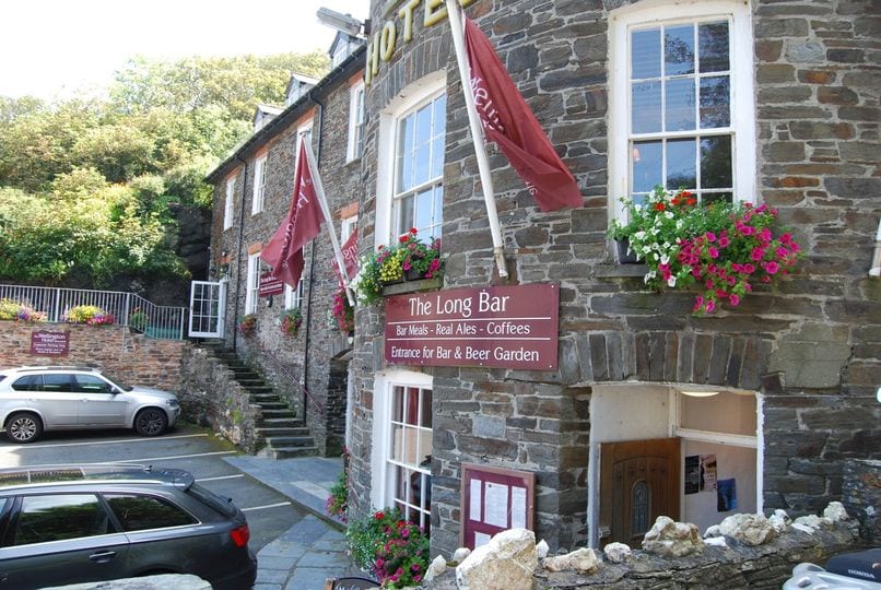 The Wellington Hotel wedding venue in Boscastle