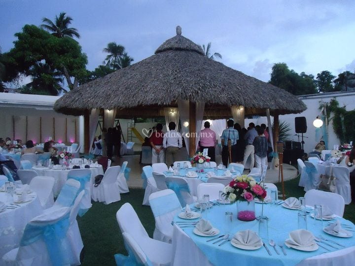 Jardín El Patio wedding venue in Acapulco