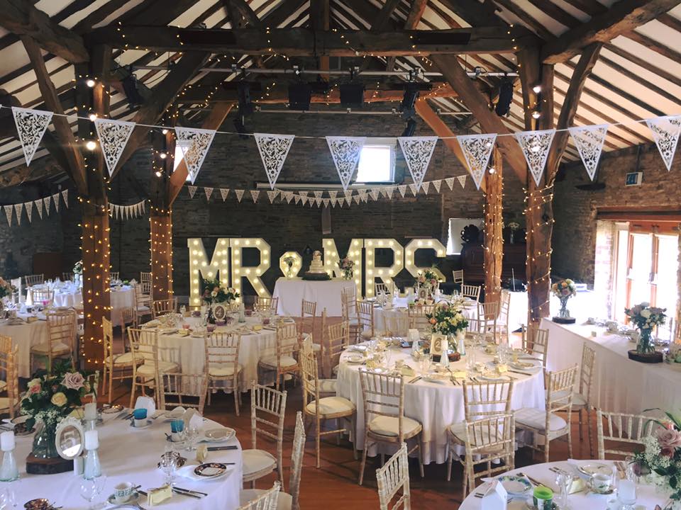 The Northorpe Barn wedding venue in Mirfield