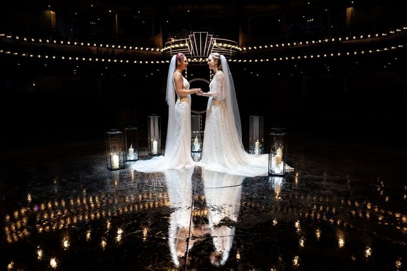 Royal Exchange Theatre wedding venue in Manchester