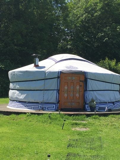 Devon Yurts wedding venue in Totnes