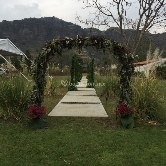 Paraje Real wedding venue in Malinalco