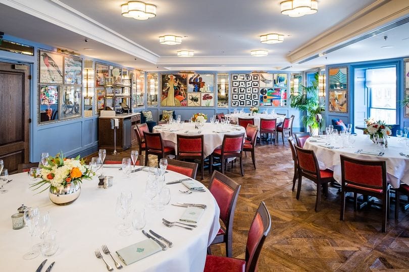 The Ivy Bath Brasserie wedding venue in Bath