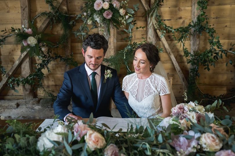 Odo’s Barn wedding venue in Bilsington