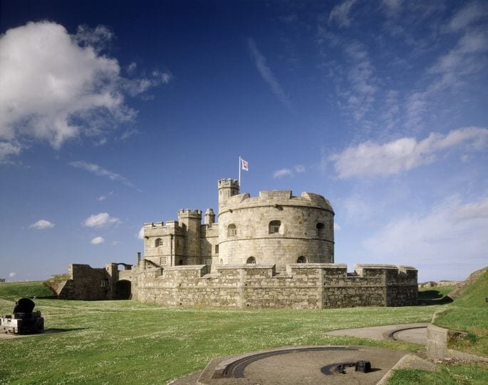 Pendennis Castle wedding venue in Falmouth