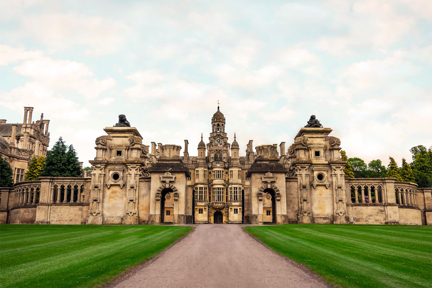 Harlaxton Manor wedding venue in Harlaxton