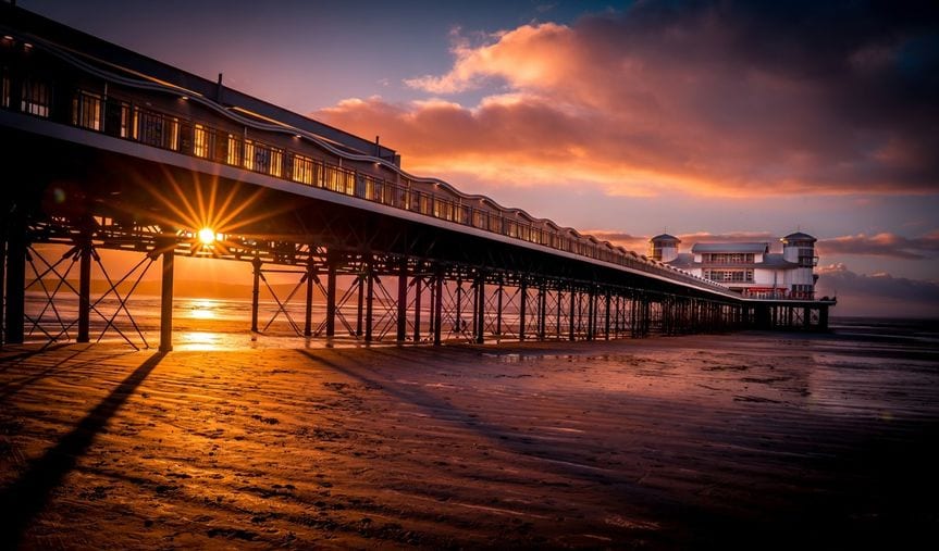 Grand Pier wedding venue in Weston-Super-Mare