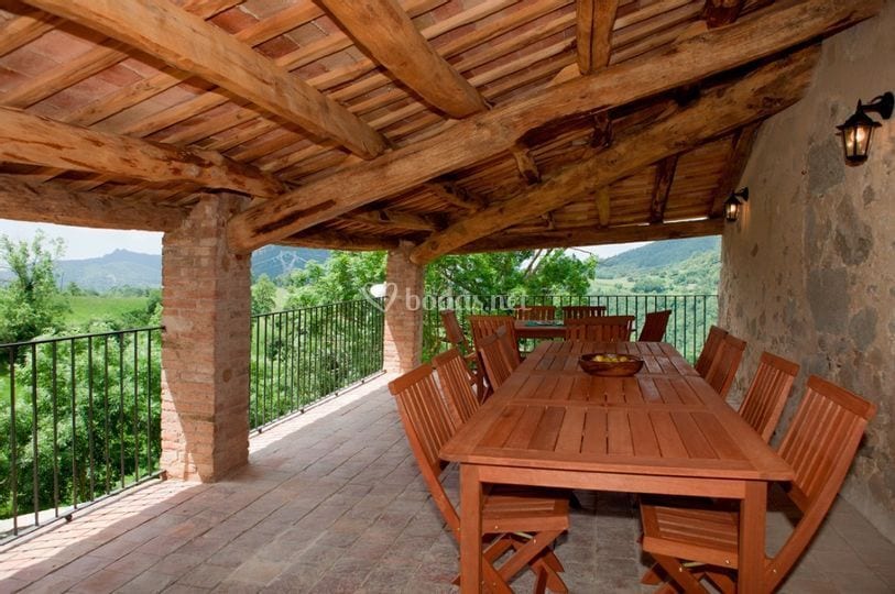 Cal Pubill de Ciuret wedding venue in Vidra