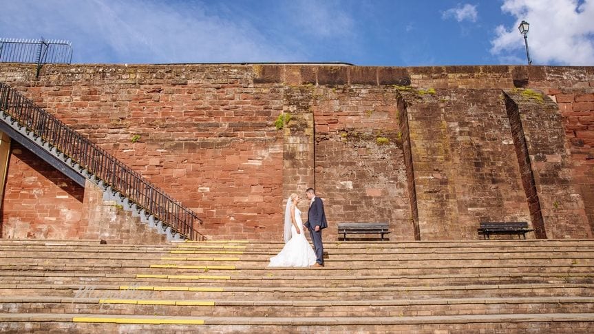 Chester Racecourse wedding venue in Chester